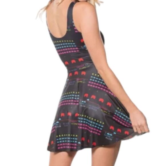Space Invaders Skater Dress - Picture 2 of 5